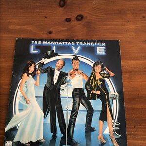 The Manhattan Transfer – Live - 1978 - Atlantic K 50540 Vinyl LP